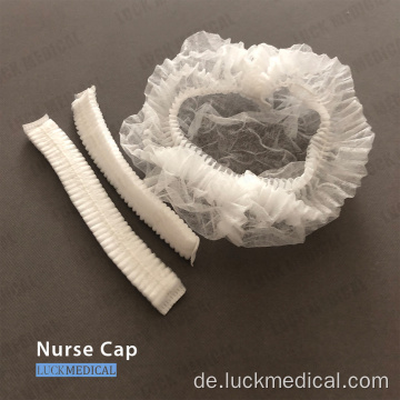 Disposalbe Medical Cap Elasticated Blue Nurse Cap